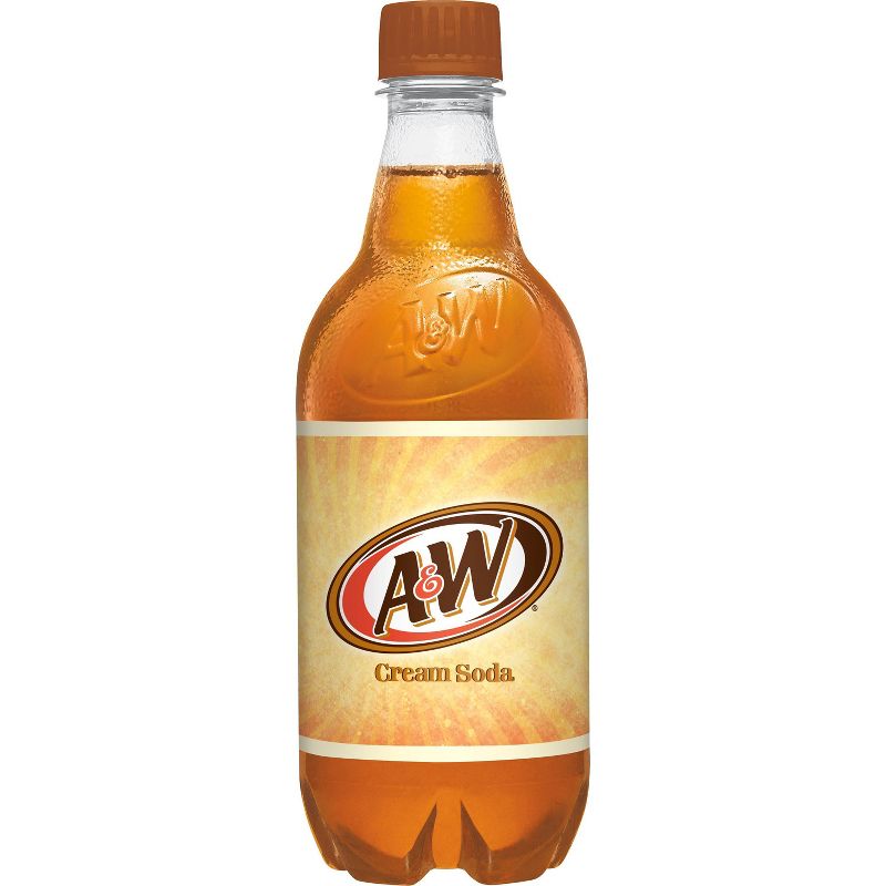 A&W Cream Soda - 20 fl oz Bottle, 3 of 9