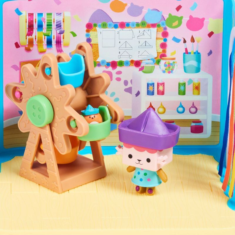 Gabby&#39;s Dollhouse Baby Box Cat Craft-A-Riffic Room with Exclusive Figure, 4 of 11