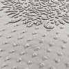 Collections Etc Cecilia Textured Chenille Fringe Border Bedspread - 3 of 3