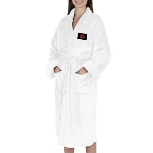 Louisville Cardinals NCAA White Out Silk Touch Robe Small/Medium - 1 of 4