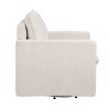 Enola Linen Swivel Armchair - HOMES: Inside + Out - 3 of 4