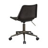 Simple Relax Adjustable Height Office Chair with Casters in Brown and Rustic Taupe - 4 of 4