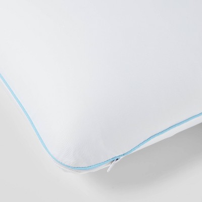 Firm Cool Touch Memory Foam Bed Pillow with Washable Cover