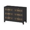 Sapphtopaz 6 Drawers Dresser for Bedroom, Farmhouse Closet Organizers and Storage with Metal Handles, Chest of Drawers for Bedroom, Entryway - 4 of 4