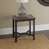 NicBex Contemporary Square End Table with Storage Drawer 2-tier Side Table for Modern Living Spaces - 2 of 4