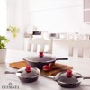 Cuisinel Glass Lids Set with Steam Vent - 8" + 10" + 12" Universal Replacement Covers, Compatible with Lodge Cast Iron Skillets, Oven Safe - 2 of 4