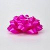 Bows And Sparkles 6" Large Glossy Gift Bow Pink - 2 of 3