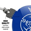 Hampton University Pirates Logo Acrylic Christmas Tree Holiday Ornament - 4 of 4