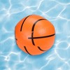 Pool Central Inflatable 6-Panel Beach Basketball -  16" - Orange - 3 of 4