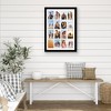 Americanflat 18x26 Collage Picture Frame - Use as Sixteen 4x6 Picture Frame Openings or One 18x26 Photo Frame Made of Engineered Wood - Black - 4 of 4