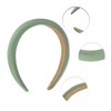 Unique Bargains Women's Classic Satin Sponge Headband 6.3"x5.91" 1 Pc - 2 of 4
