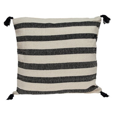 Parkland Collection,Cruza Transitional Beige Pillow Cover With Poly Insert