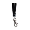 Advantus Deluxe Safety Lanyards, Metal Lobster Claw Hook Fastener, 36" Long, Black, 24/Box - 2 of 2