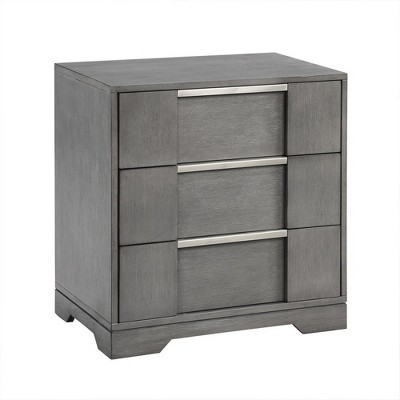 Royal Hampton Nightstand with 3 Drawers, Dovetail Built Solid Wood