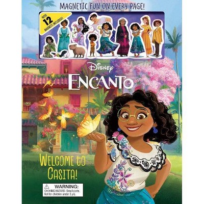 Disney Encanto: Welcome to Casita! - (Magnetic Hardcover) by  Editors of Studio Fun International (Hardcover)