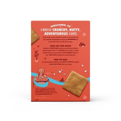 Better With Buckwheat Crackers Sea Salt - 4.25oz