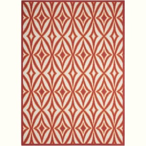 Waverly Sun & Shade "Centro" Azure Indoor/Outdoor Area Rug by Nourison - 1 of 4