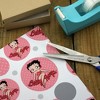 Betty Boop Pink Polka Dots Gift Wrap 30" x 72" - 3 of 4