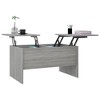 vidaXL Coffee Table Gray Sonoma 31.5"x19.7"x16.7" Engineered Wood - 4 of 4
