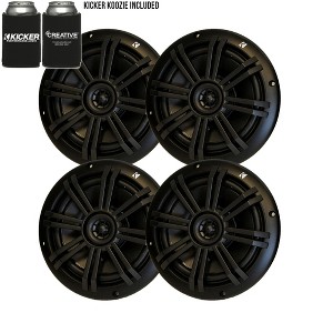 Kicker 6.5" Marine Speakers (QTY 4) 2 pair of OEM replacement speakers - 1 of 4