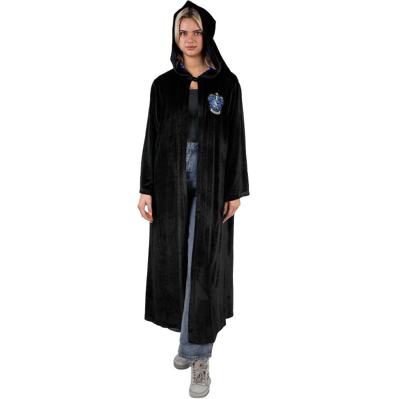 Harry Potter Unisex Adult Hogwarts Uniform Costume Robe Cloak, 1 of 6