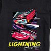 Men's - Cars - Lightning McQueen Speed Racer Short Sleeve Graphic T-Shirt - 2 of 4