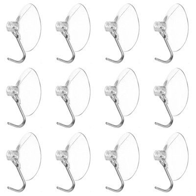 Unique Bargains Waterproof Reusable Window Wall Door Suction Cup Hooks and Hangers