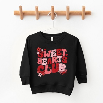 The Juniper Shop Sweethearts Club Toddler Graphic Sweatshirt
