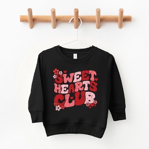 The Juniper Shop Sweethearts Club Toddler Graphic Sweatshirt - 1 of 2