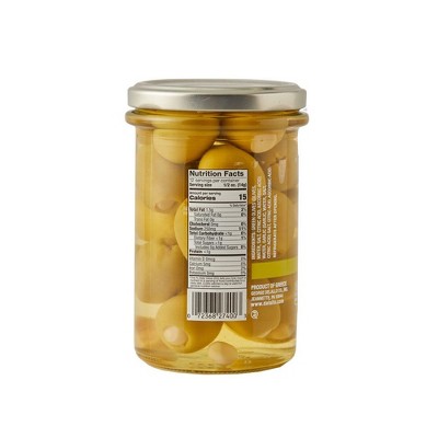 DeLallo Garlic Stuffed Olives in Jar (6-Pack)