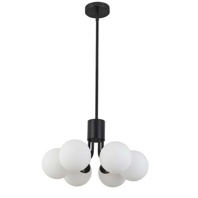 Dainolite Amanda 6 - Light Pendant in  Matte Black