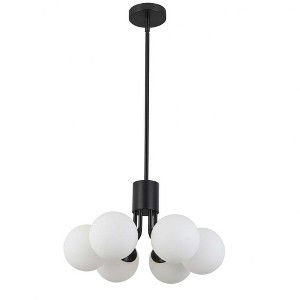Dainolite Amanda 6 - Light Pendant in  Matte Black - 1 of 1