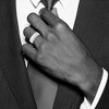 Black Bow Jewelry Men's 7mm Sterling Silver Milgrain Grooved Edge Standard Fit Band - 4 of 4