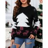 Ugly Chirstmas Sweaters for Women Long Sleeve Funny Xmas Pullover Sweater - 4 of 4