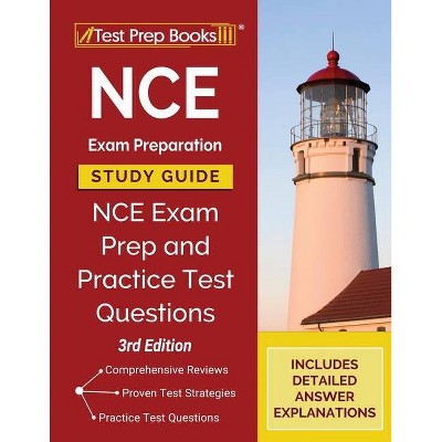 NCE Exam Preparation Study Guide - by  Tpb Publishing (Paperback)