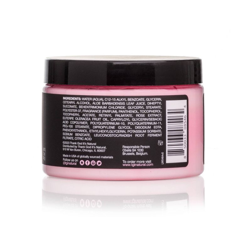 TGIN Rose Water Hydrating Curl Cream Enhancer - 12 fl oz, 3 of 4