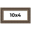 PosterPalooza | Panoramic Sculpted Silver Picture Frame - UV Acrylic, Foam Board Backing, Hanging Hardware - 2 of 4