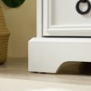 HDZNVF Modern 6 Drawer Dresser, Dressers for Bedroom, Tall Chest of Drawers Closet Organizers and Storage Clothes, White - 4 of 4