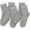 SERISIMPLE Women Thin Viscose Bamboo Socks Crew Lightweight Above Ankle Casual Dress Sock 5 Pairs - 2 of 4
