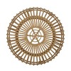 Boho Style Outdoor Wicker Coffee Table - 3 of 4