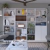 NicBex 3 Piece Bookcase Set Storage Cabinet Bookshelf with 14/15/19 Shelves for Living Room and Bedroom - 2 of 4
