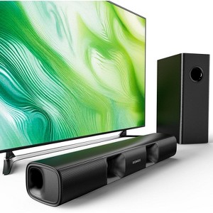 Sound Bar for Smart TV, Soundbar TV Speakers with Customized Bass Reflector, Compact Design and Easy Set up - 1 of 4