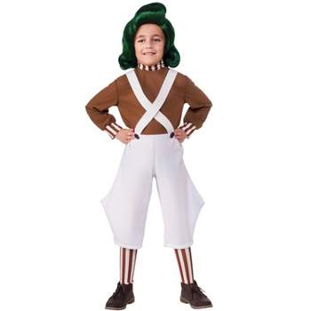 Willy Wonka & the Chocolate Factory Oompa Loompa Child Costume