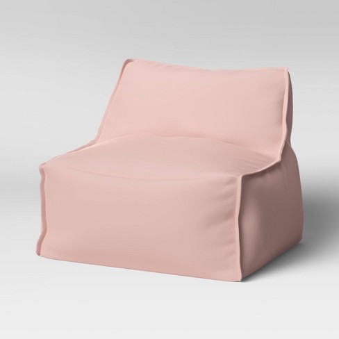 Armless Bean Bag Chair Pink, Pink Armless Chair