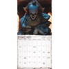 Trends International 2025 Horror Collection Wall Calendar: Monthly Planner, 12x12 Inches, Multicolored, All Ages - 3 of 4