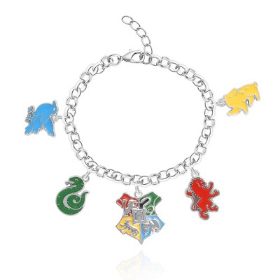 PANDORA 592453C00 Moments Silver Stud Chain Heart Clasp Bracelet