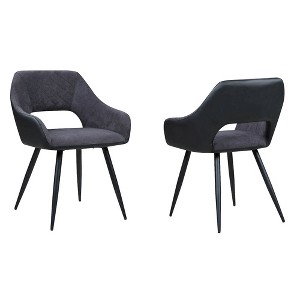 Chintaly Imports,Contemporary Open-Back Side Chair - 1 of 4