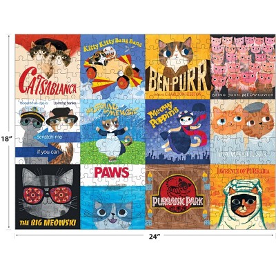 RoseArt Planet Cat 300pc - Movie Cats Jigsaw Puzzle