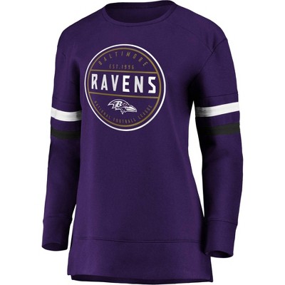 women's long sleeve ravens shirt