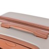 Wooakway Carry-on 3-Piece Hardshell Luggage Sets (20", 24", 28") with PC+ABS, TSA-Approved Lock, Spinner Wheels & Double Zippers - 4 of 4